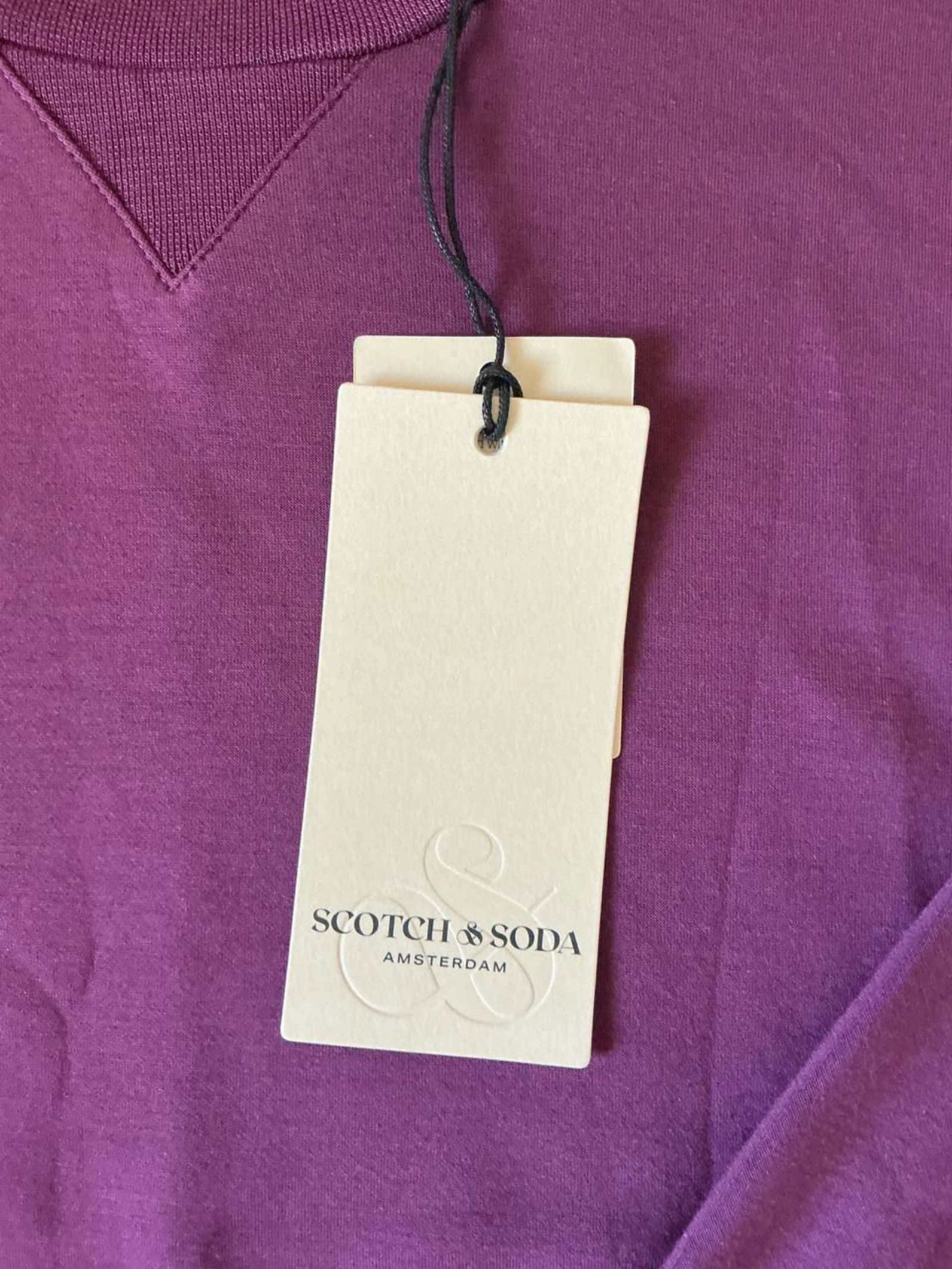 Moletom Feminino Scotch & Soda roxo Tamanho 36 – photo 2